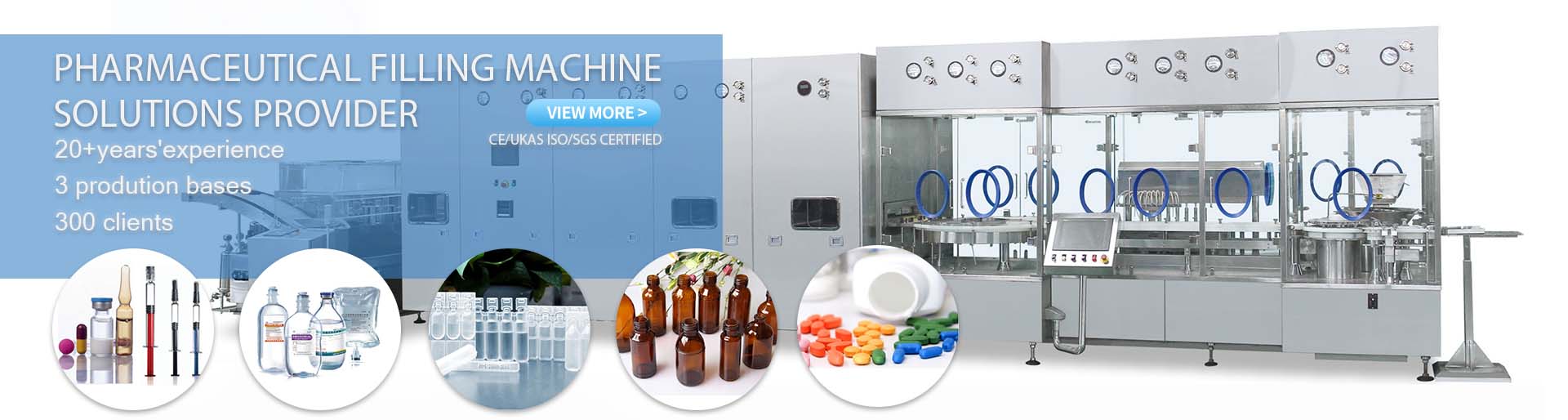 Proveedor de soluciones de máquinas de llenado farmacéutico-Equipo de llenado de líquidos farmacéuticos